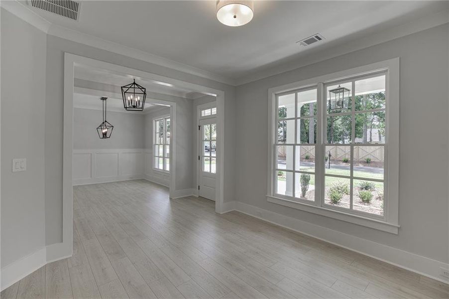 Spacious, unfurnished interior of a new home in , Buford (Image 50).