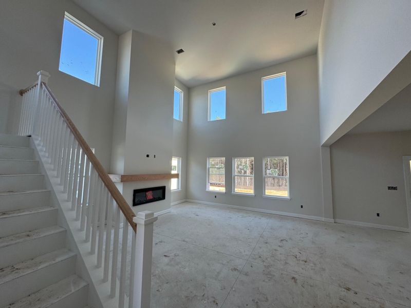 In-progress construction of a new home in Tea Farm: Presidents Series, Ravenel, SC (Image 38).