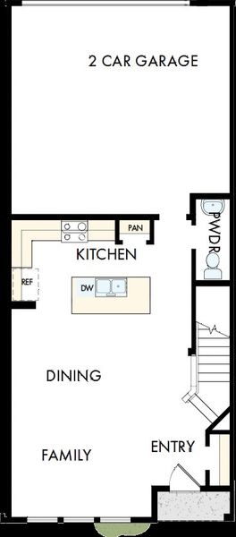 2D floor plan layout of this home in Westwood Reserve, Charlotte, NC (Image 2). 2D floor plan layout of this home in Westwood Reserve, Charlotte, NC (Image 2).