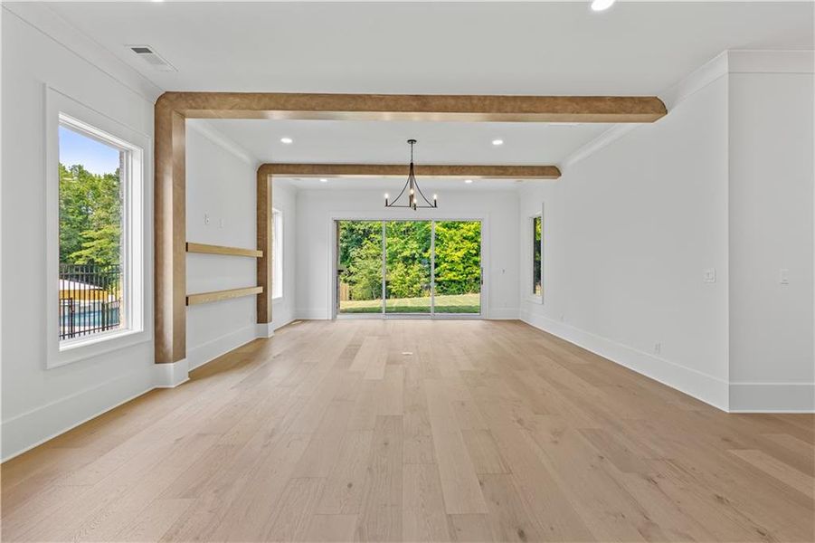 Spacious, unfurnished interior of a new home in , Buford (Image 52). Spacious, unfurnished interior of a new home in , Buford (Image 52).