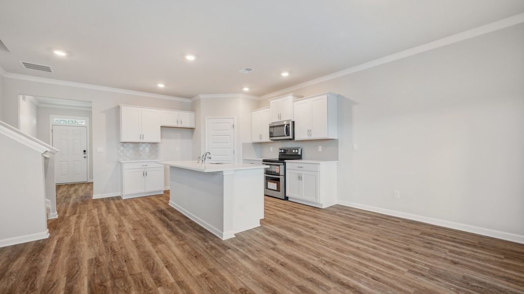 Furnished interior view inside a new home in Poplar Preserve, Newnan (Image 5).