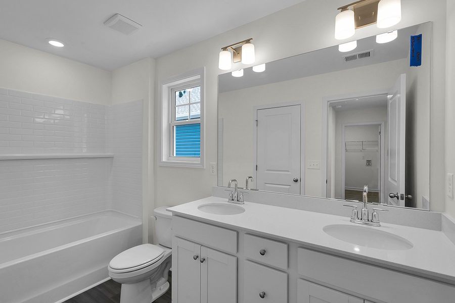 Representative furnished interior of a home built from the Laurel II by Great Southern Homes in Worthington, Hephzibah (Image 8).