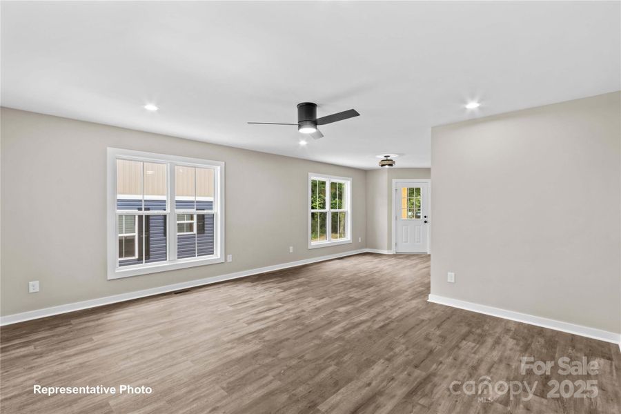 Spacious, unfurnished interior of a new home in , Statesville (Image 18).