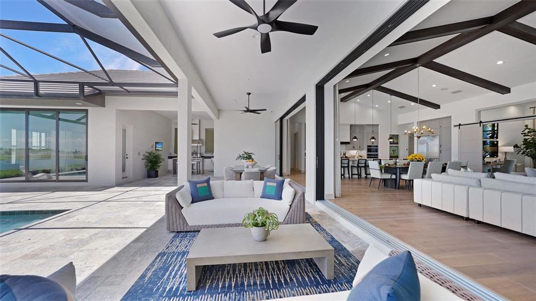 Exterior details and patio area of a home in , Venice (Image 30).