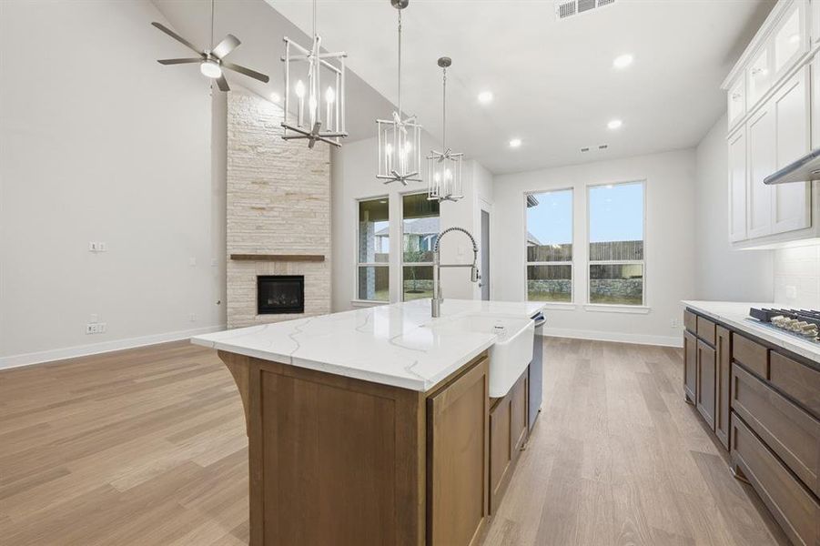 Furnished interior view inside a new home in Wildflower Ranch, Northlake (Image 6).