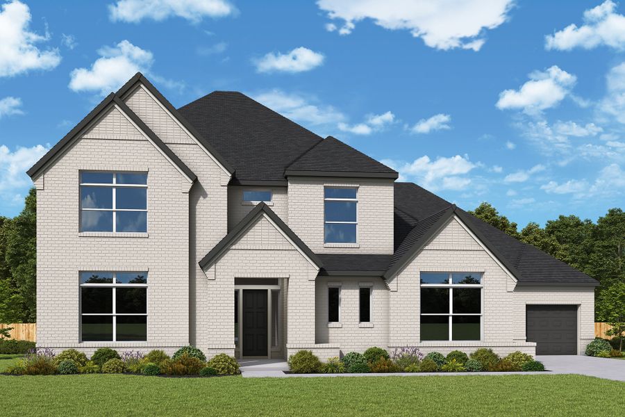 Representative exterior photo of a completed home built from the The Mozart by David Weekley Homes in Caliterra 80', Dripping Springs, TX (Image 14). Representative exterior photo of a completed home built from the The Mozart by David Weekley Homes in Caliterra 80', Dripping Springs, TX (Image 14).