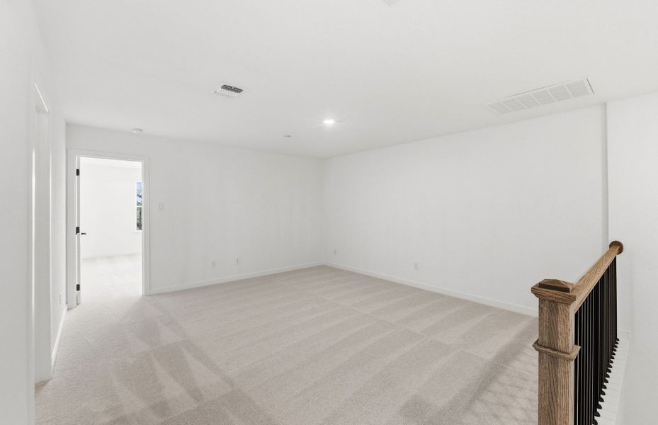 Spacious, unfurnished interior of a new home in Monarch on Main, Round Rock (Image 35).