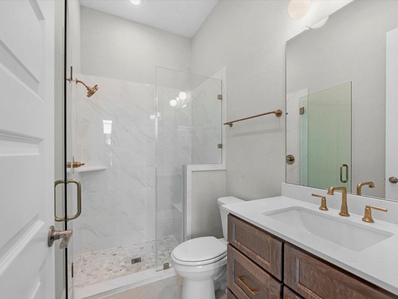 Furnished interior view inside a new home in , Fulshear (Image 9).