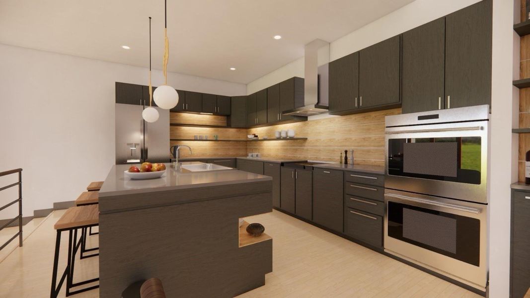 Furnished interior view inside a new home in , Houston (Image 5).