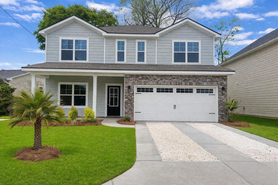 Front exterior of a new home in , Charleston, SC, highlighting curb appeal (Image 26).