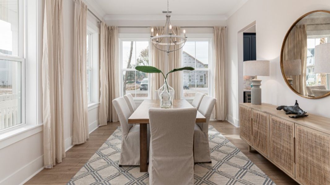 Representative furnished interior of a home built from the Keeneland II by DRB Homes in Ballam Oaks, Mount Pleasant (Image 6).