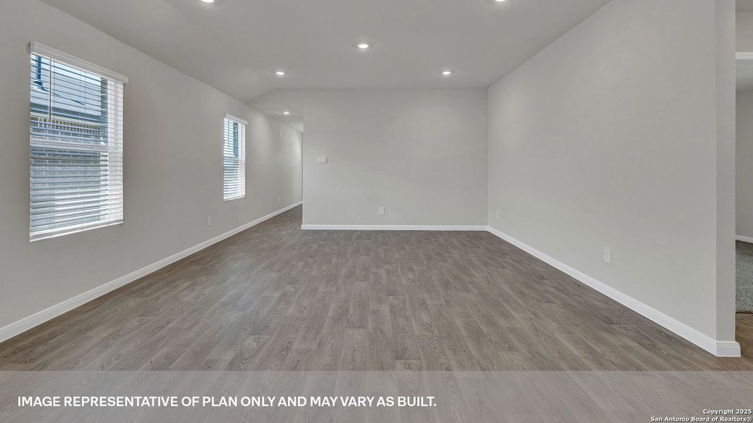 Spacious, unfurnished interior of a new home in Whisper South, San Marcos (Image 11).