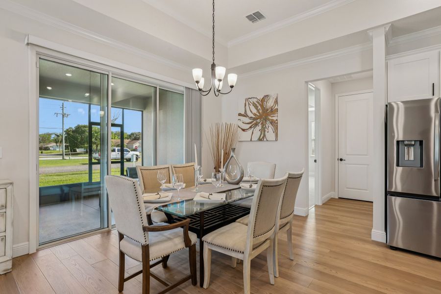 Furnished interior view inside a new home in Palm Bay, Palm Bay (Image 9).