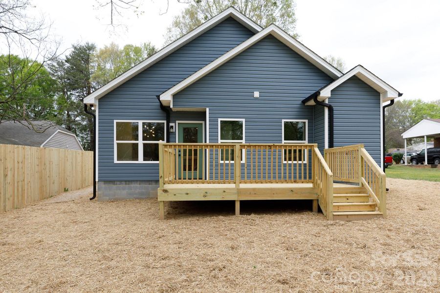 Exterior details and patio area of a home in , Clover (Image 25).