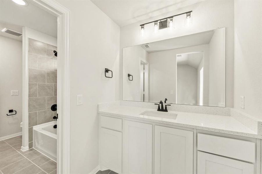 Furnished interior view inside a new home in Homestead at Daniel Farms Phase 2, DeSoto (Image 13). Furnished interior view inside a new home in Homestead at Daniel Farms Phase 2, DeSoto (Image 13).