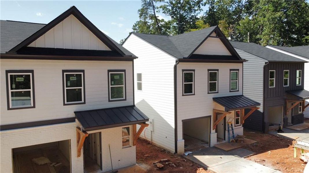 Front exterior of a new home in , Cleveland, GA, highlighting curb appeal (Image 19).