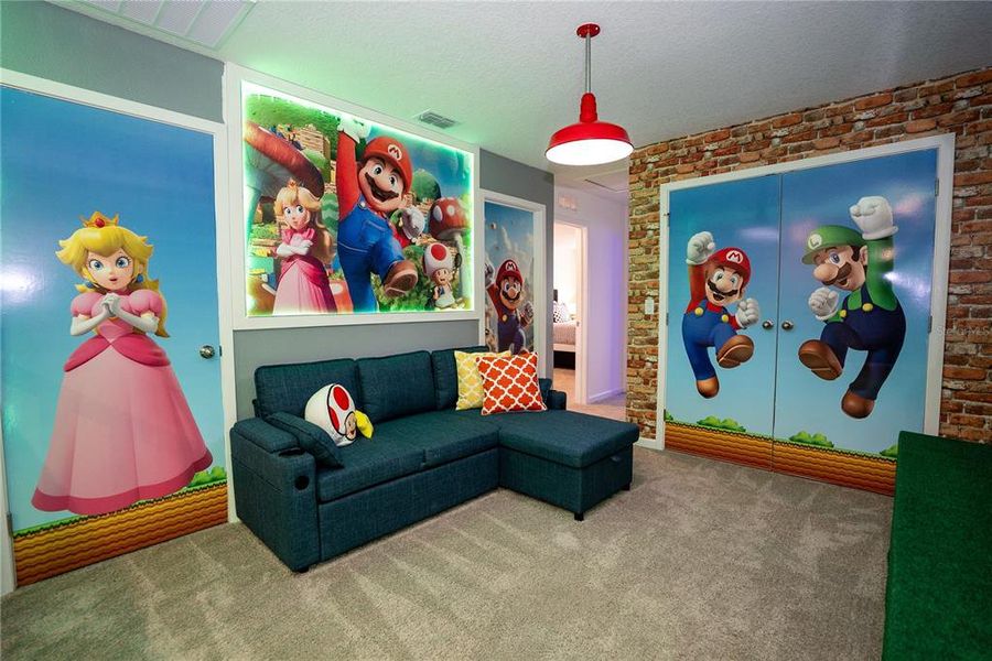 Furnished interior view inside a new home in Solara Resort, Kissimmee (Image 23).