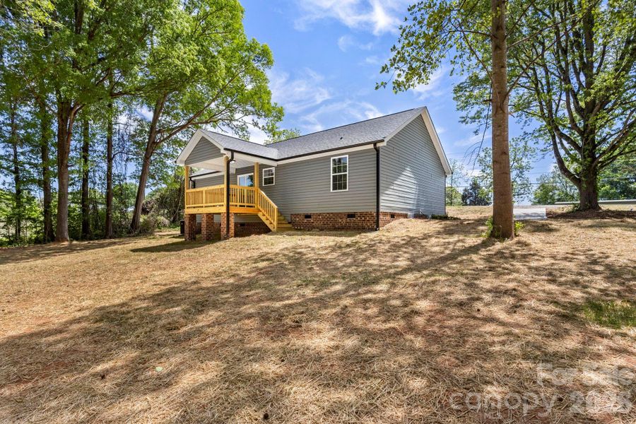 Exterior details and patio area of a home in , York (Image 29).