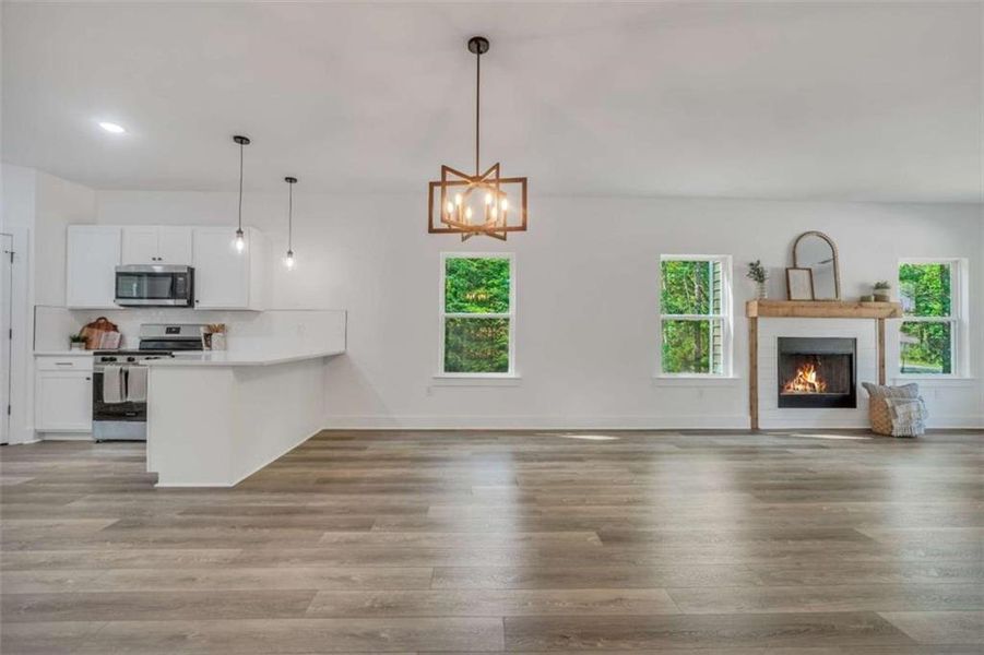 Spacious, unfurnished interior of a new home in , Covington (Image 20).