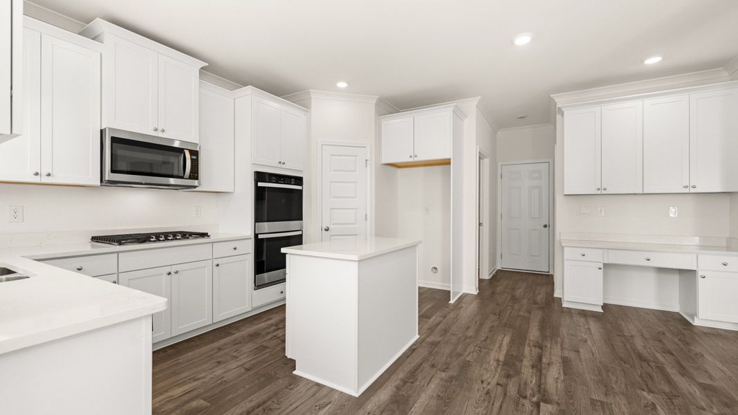 Furnished interior view inside a new home in Wildwood, Covington (Image 9). Furnished interior view inside a new home in Wildwood, Covington (Image 9).