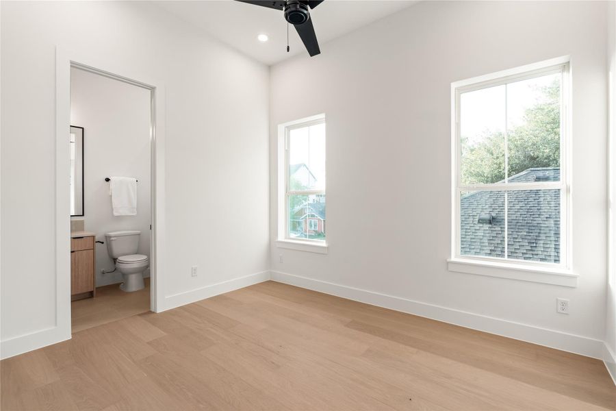 Bedroom 2 has an attached bathroom. Bedroom 2 has an attached bathroom.