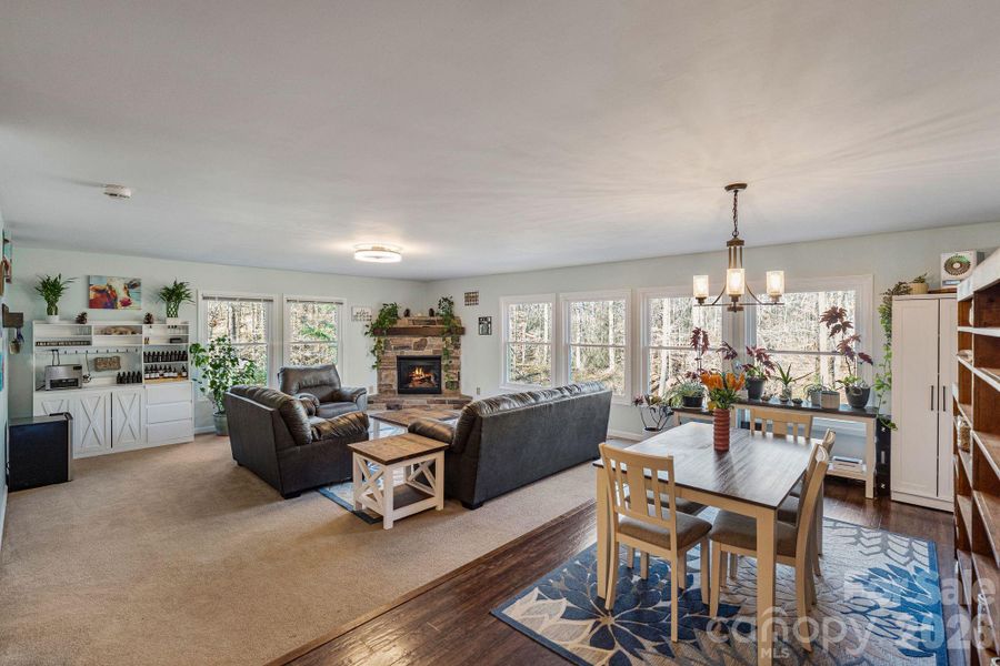 Furnished interior view inside a new home in , Davidson (Image 13).