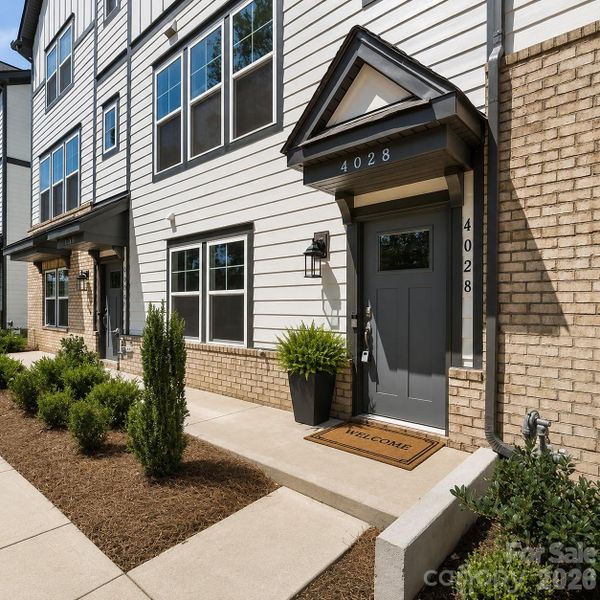 Exterior details and patio area of a home in , Charlotte (Image 3).