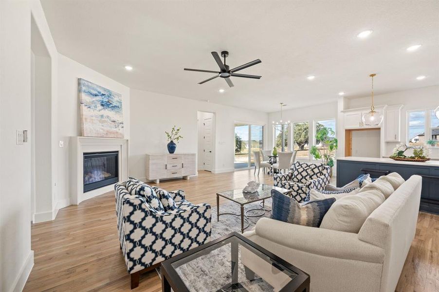 Furnished interior view inside a new home in Rocky Top Ranch, Reno (Image 39).