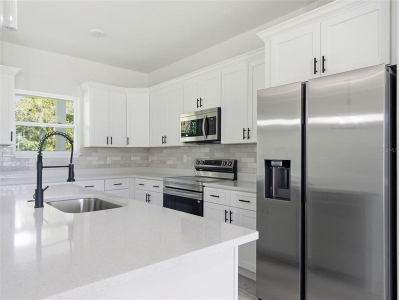 Furnished interior view inside a new home in , Citrus Springs (Image 3).