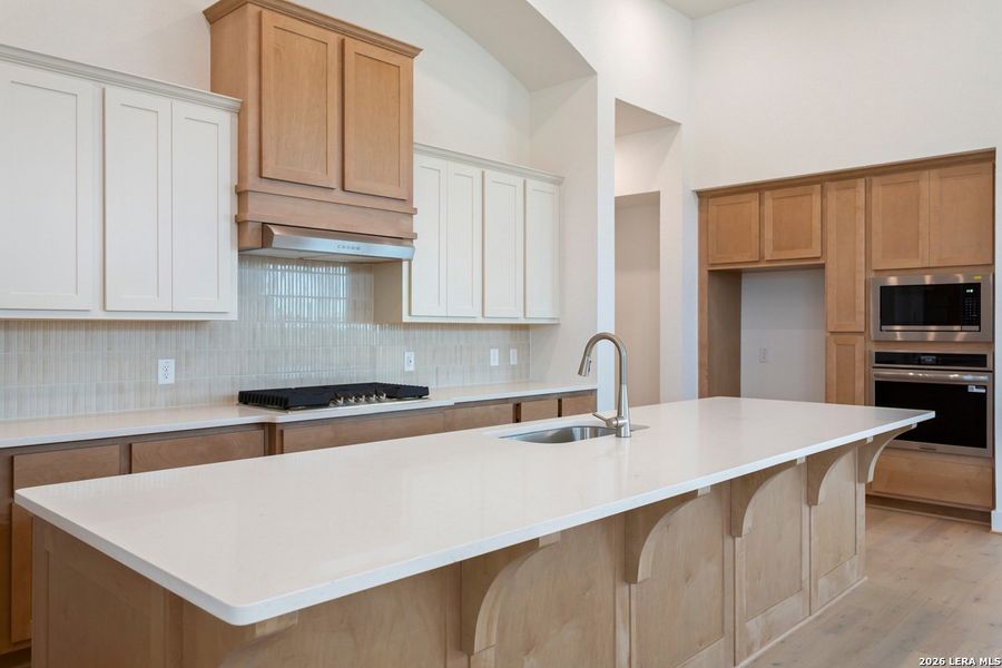 Furnished interior view inside a new home in Briggs Ranch, San Antonio (Image 7).
