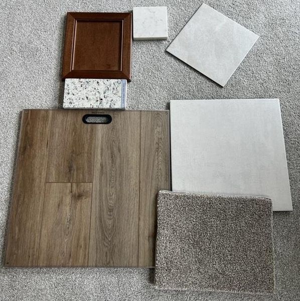 Color selections in home. Color selections in home.