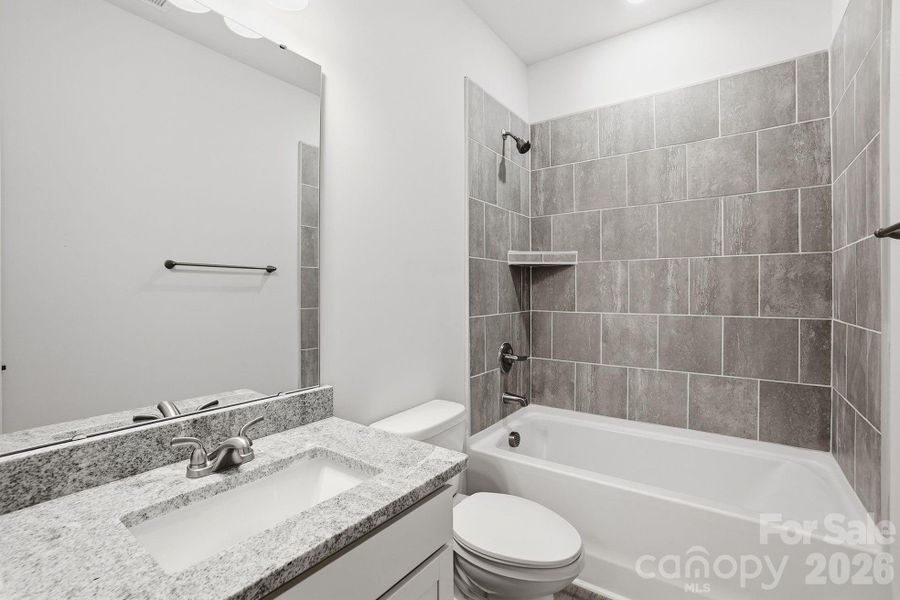 Furnished interior view inside a new home in Sloan Station, Charlotte (Image 16).