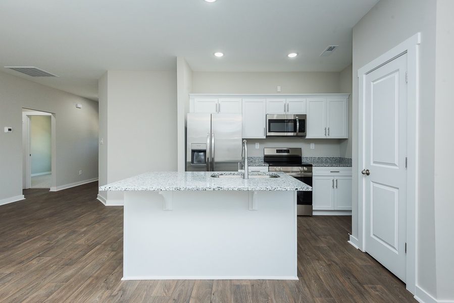 Representative furnished interior of a home built from the Camden A by Foundation Home Builders LLC in Pinnix Loop, Burlington (Image 6).