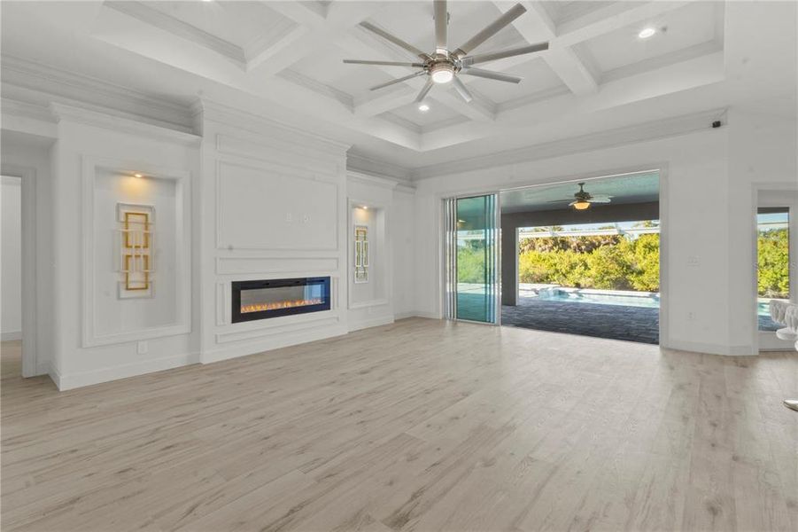 Spacious, unfurnished interior of a new home in , Port Charlotte (Image 38).