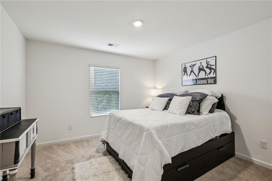 Furnished interior view inside a new home in The Enclave at Flat Rock Hills, Stonecrest (Image 14).