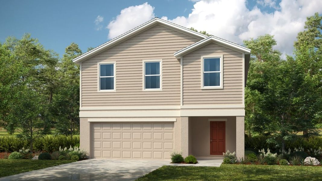 Representative exterior photo of a completed home built from the Eagle by Taylor Morrison in Solena, North Fort Myers, FL (Image 2). Representative exterior photo of a completed home built from the Eagle by Taylor Morrison in Solena, North Fort Myers, FL (Image 2).