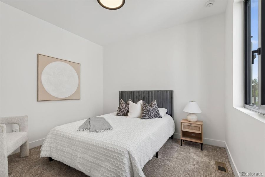 Furnished interior view inside a new home in , Denver (Image 5).