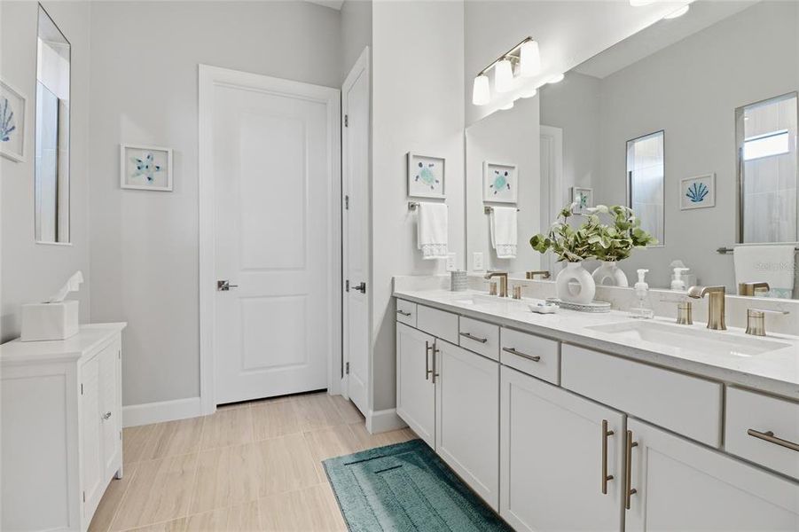 Furnished interior view inside a new home in , Lakewood Ranch (Image 28). Furnished interior view inside a new home in , Lakewood Ranch (Image 28).