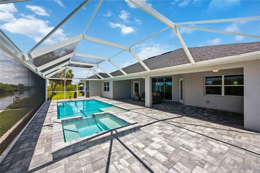 Exterior details and patio area of a home in , Port Charlotte (Image 37).