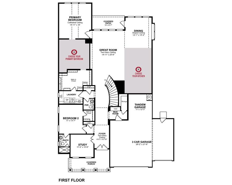 2D floor plan layout for the Westbury by Beazer Homes in ARTAVIA, Conroe, TX (Image 3). 2D floor plan layout for the Westbury by Beazer Homes in ARTAVIA, Conroe, TX (Image 3).