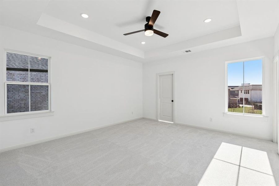 Our Giselle plan offers an owner's suite designed for rest and relaxation.