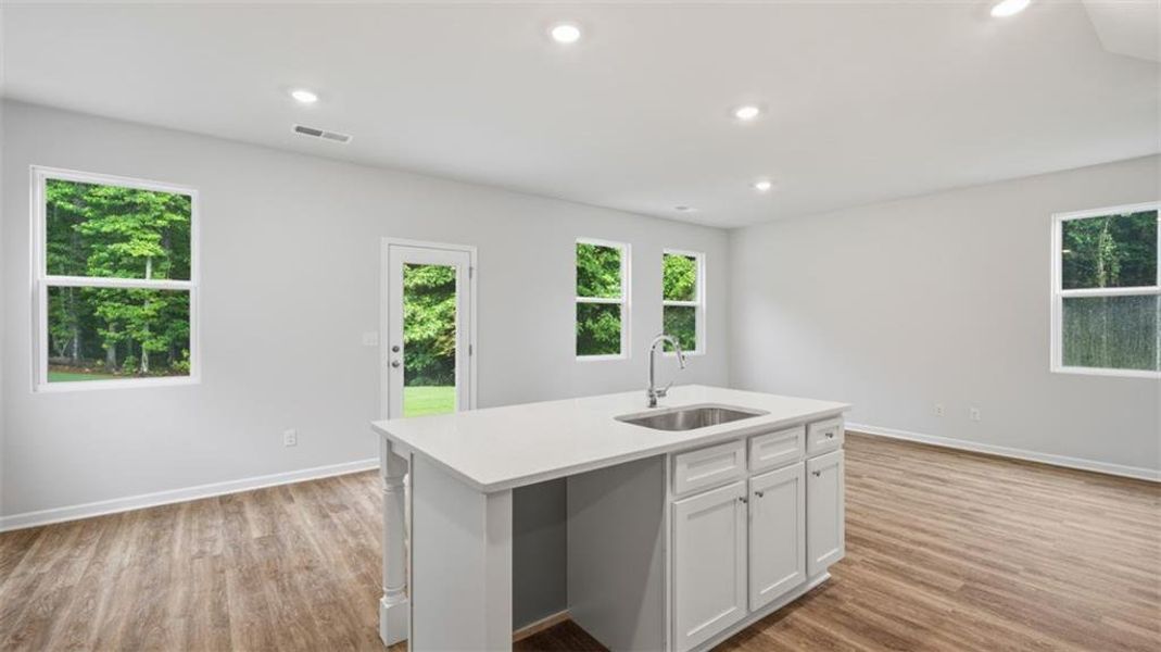 Furnished interior view inside a new home in Brookland Commons, Monroe (Image 11).