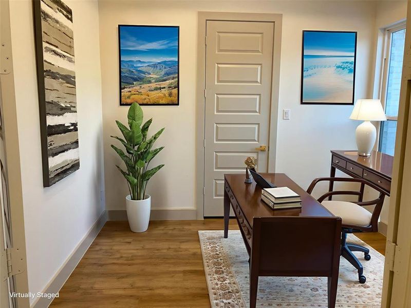 Furnished interior view inside a new home in , Whitney (Image 5).