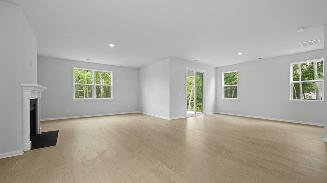 Spacious, unfurnished interior of a new home in Founders Corner, Summerville (Image 12). Spacious, unfurnished interior of a new home in Founders Corner, Summerville (Image 12).