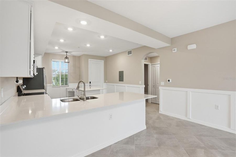 Furnished interior view inside a new home in , Punta Gorda (Image 8).