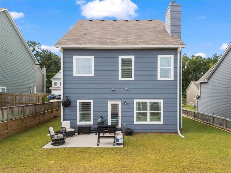 Front exterior of a new home in , Cartersville, GA, highlighting curb appeal (Image 1).