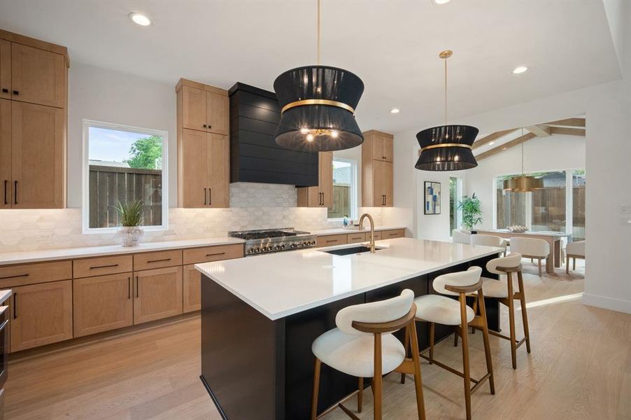 Furnished interior view inside a new home in , Dallas (Image 14).
