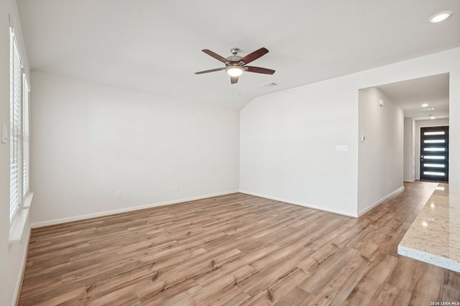 Spacious, unfurnished interior of a new home in Arcadia Ridge - Premier Series, San Antonio (Image 17). Spacious, unfurnished interior of a new home in Arcadia Ridge - Premier Series, San Antonio (Image 17).