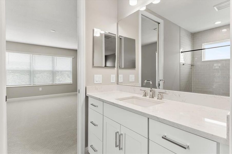 Furnished interior view inside a new home in , Sarasota (Image 15).