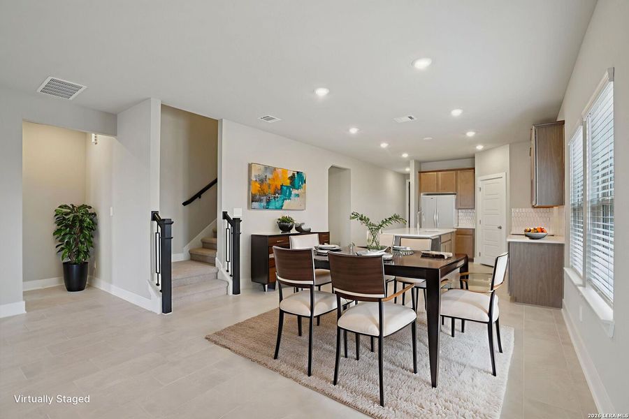 Furnished interior view inside a new home in Lark Canyon, New Braunfels (Image 14).